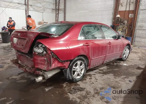 2007 Honda Accord 2.4 Ex из США, поврежденный, VIN 1HGCM56827A036015